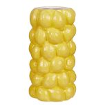 LEMON - βάζο κεραμικό 30cm, κίτρινο