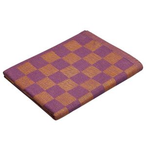 CHECKER STYLE - πετσέτα κουζίνας βαμβακερή, λιλά
