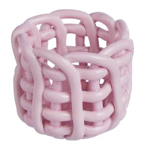 LITTLE CRAFT - κηροπήγιο για ρεσό Δ6cm, ροζ