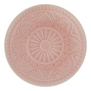 SUMATRA - πιάτο Δ31cm, ανοιχτό ροζ