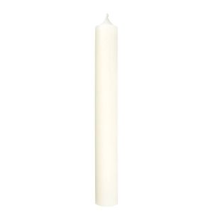 RAINBOW - κερί Δ2,2cm Υ18cm, offwhite