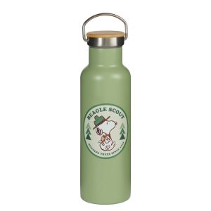 PEANUTS - θερμός 650 ml, πράσινο