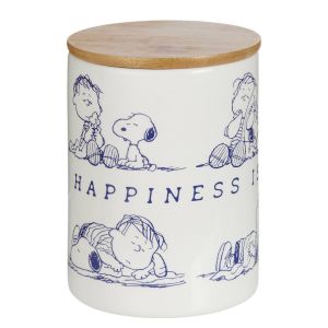 PEANUTS - δοχείο αποθήκευσης 14cm, λευκό