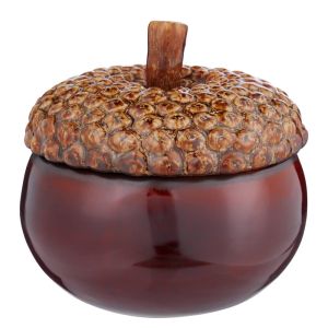 ACORN - διακοσμητικό δοχείο 'βελανίδι' 12,5cm