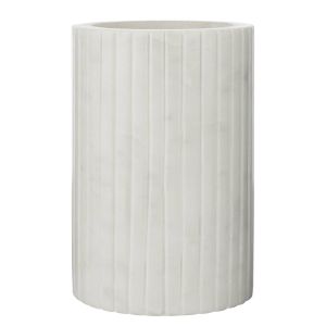 MARBLE - δοχείο ψύξης μπουκαλιού από μάρμαρο, λευκό