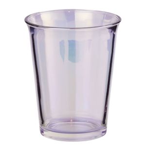 GALET - ποτήρι γυάλινο 280 ml, ιριδίζον