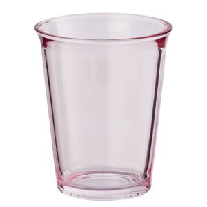 GALET - ποτήρι γυάλινο 280 ml, ροζ
