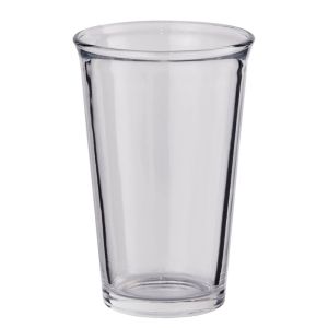 GALET - ποτήρι γυάλινο 340ml, διαφανές