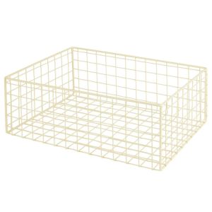 DEPOSIT - καλάθι μεταλλικό σε μέγεθος L, κίτρινο