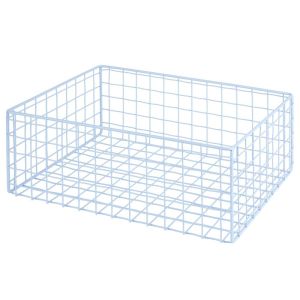 DEPOSIT - καλάθι μεταλλικό σε μέγεθος L, γαλάζιο