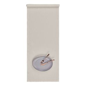 RIGA - runner 100% λινό 50x160cm, φυσικό