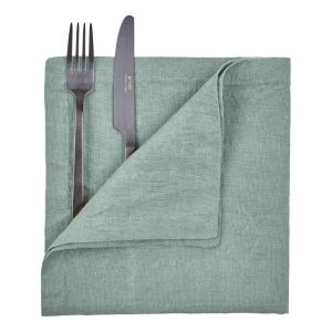 RIGA - πετσέτα 100% λινή 42x42cm, φασκόμηλο