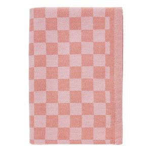 CHECKER STYLE - πετσέτα κουζίνας βαμβακερή, πορτοκαλί
