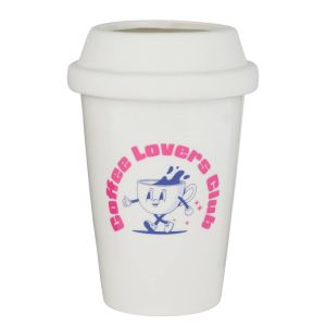 COFFEE LOVER - βάζο κεραμικό 20cm