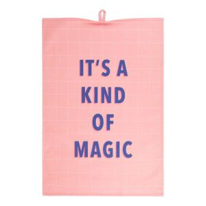 KITCHEN TALES - πετσέτα κουζίνας βαμβακερή 50x70cm "It's a kind of magic'