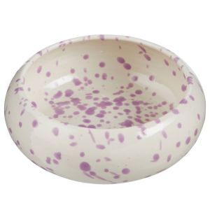 BOOGY SPLASH - μπολ κεραμικό 16cm, μωβ