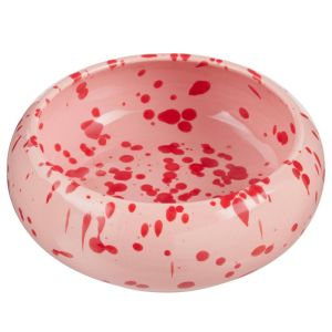 BOOGY SPLASH - μπολ κεραμικό 16cm, ροζ