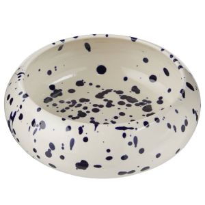 BOOGY SPLASH - μπολ κεραμικό 16cm, μπλε σκούρο