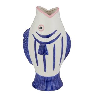 BACALHAU - βάζο κεραμικό "ψάρι" 15cm