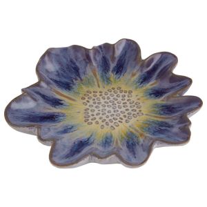 BLUE BLISS - διακοσμητικό τοίχου κεραμικό, 21cm