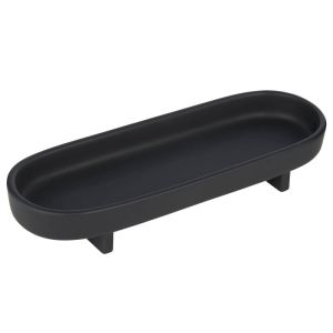 KYOTO - δίσκος διακοσμητικός, μαύρος