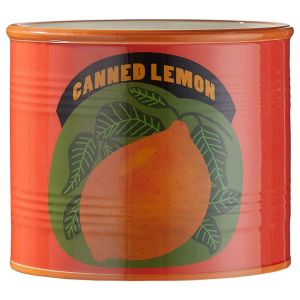 TIN - κασπό κεραμικό "Lemon" 13cm, πορτοκαλί