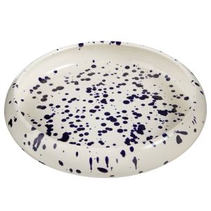 BOOGY SPLASH - πιάτο κεραμικό ζυμαρικών, μπλε σκούρο