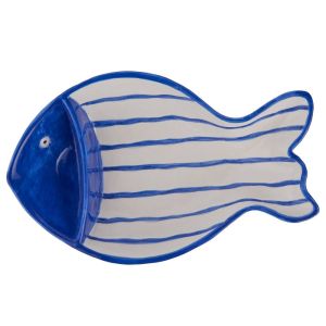 FISH`N`CHIPS - μπολ σερβιρίσματος "ψάρι", μπλε