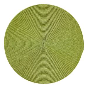 AMBIENTE - σουπλά στρογγυλό 38cm, πράσινο