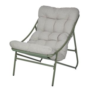 COZY TOWN - πολυθρόνα με μαξιλάρι, λαδί