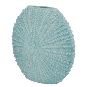 CORAL COAST - βάζο κεραμικό 30cm, τιρκουάζ