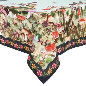 FUNGHI & FLOWERS - τραπεζομάντηλο 300x160cm
