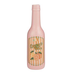 BEVERAGE - βάζο - μπουκάλι κεραμικό 'Orange Bitters', ροζ