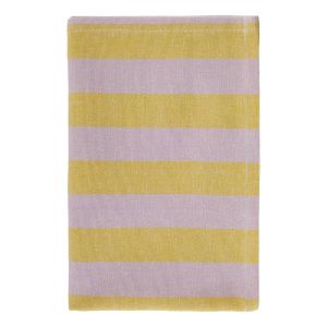 SPRING VIBES - πετσέτα κουζίνας 50x66 cm, μωβ ριγέ