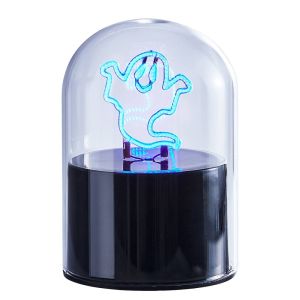 GLOW BALL - διακοσμητικό νέον "ghost" 10cm