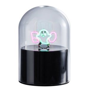 GLOW BALL - διακοσμητικό νέον "boo" 10cm