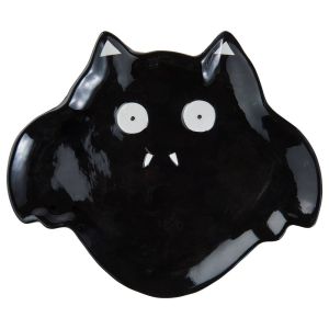 HALLOWEEN - διακοσμητικό πιάτο "νυχτερίδα"
