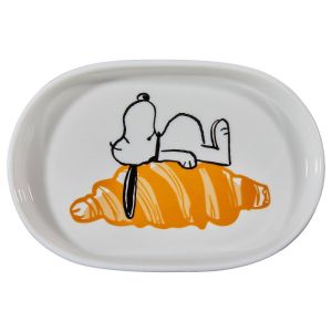 PEANUTS - πιάτο διακοσμητικό "Snoopy Croissant"