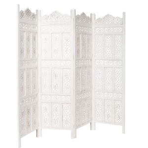 ESTELLA - παραβάν/διαχωριστικό λευκό H182cm