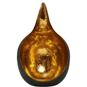 DELIGHT - κηροπήγιο για κερί ρεσό 20cm μαύρο