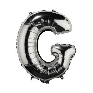 UPPER CLASS - μπαλόνι ασημί "G"