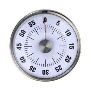 RIGHT ON TIME - χρονόμετρο με μαγνήτη, λευκό