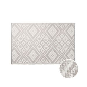COLOUR CLASH - χαλί κατάλληλο για εσωτερικούς και εξωτερικούς χώρους Ethnic γκρι 150x90