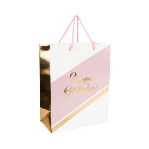 CELEBRATION - χάρτινη σακούλα δώρου "Ηappy Βirthday"