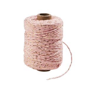 COTTON TWIST - σπάγγος 50m ροζ