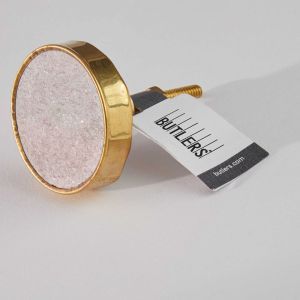 OPEN - πόμολο χρυσό/ροζ