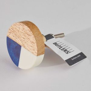 OPEN - πόμολο στρογγυλό ξύλο / χυτοσίδηρο