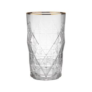 UPSCALE - ποτήρι με χρυσό φινίρισμα 460ml