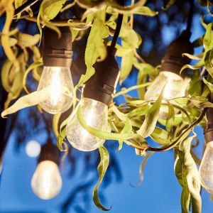 BULB LIGHTS - LED φωτεινή αλυσίδα σε λευκό, για εξωτερικό χώρο