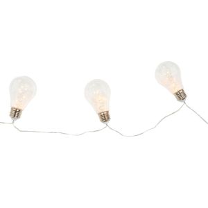 BULB LIGHTS - LED φωτεινή αλυσίδα με λαμπτήρες, λειτουργεί και με USB